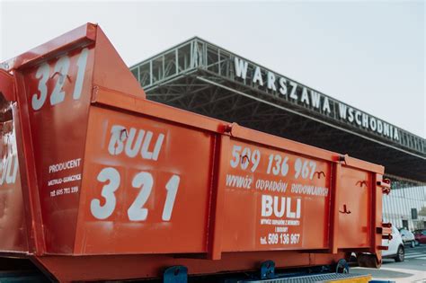 Wywóz odpadów i najlepsze kontenery na gruz w Warszawie marzec