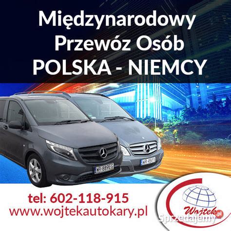 Komfortowe warunki podróżowania - przewozy międzynarodowe osób z Polski do Niemiec!